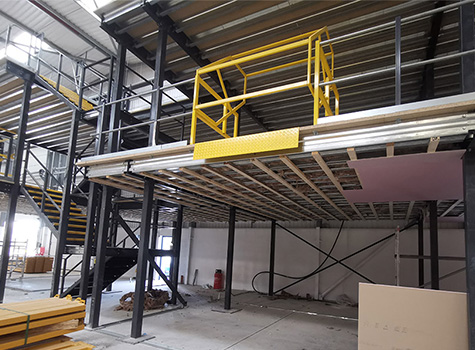 industrial warehouse mezzanine floors