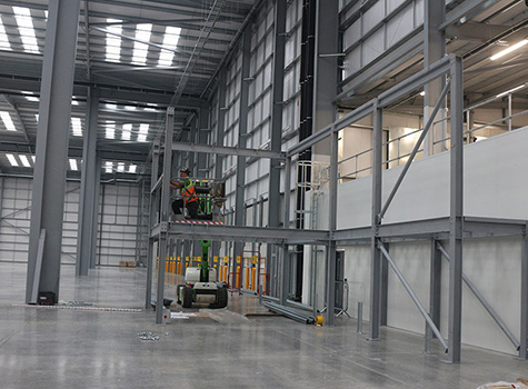 office mezzanine floor