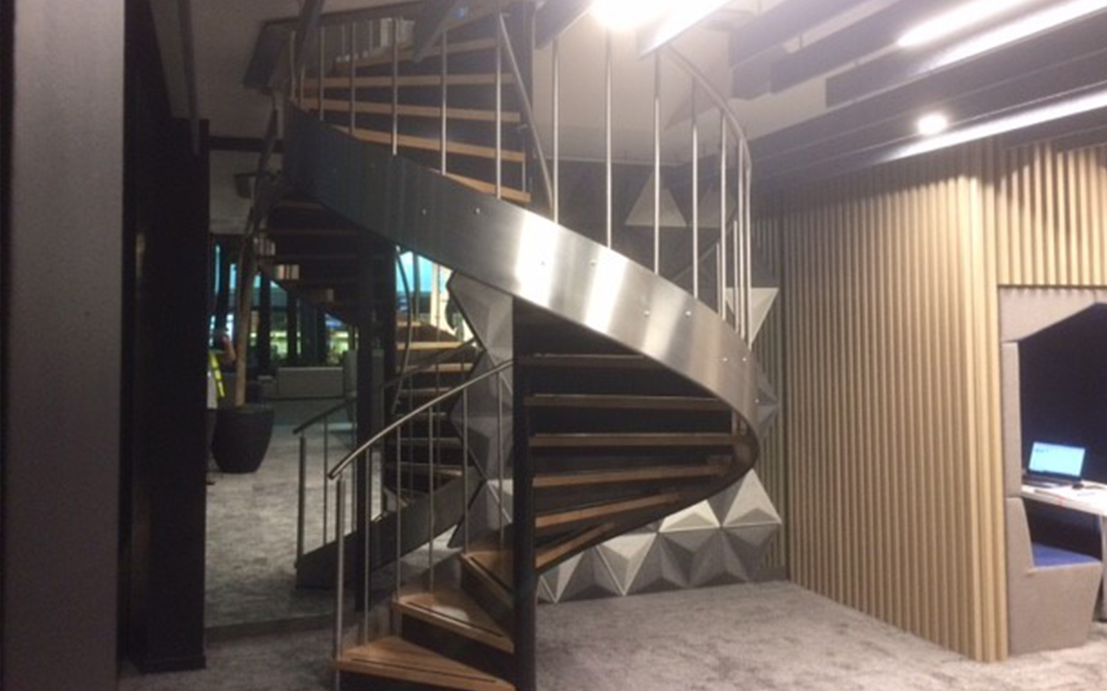 steel spiral staircases