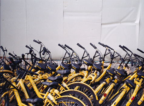 Yellow Bicycles