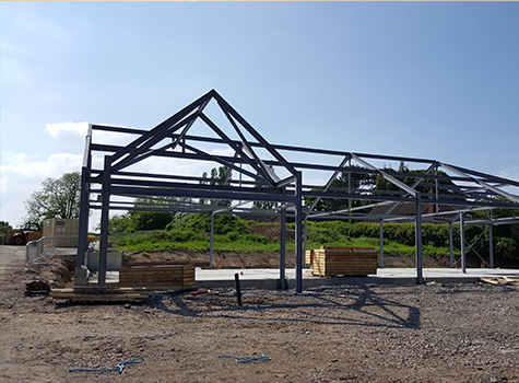 steel portal frame