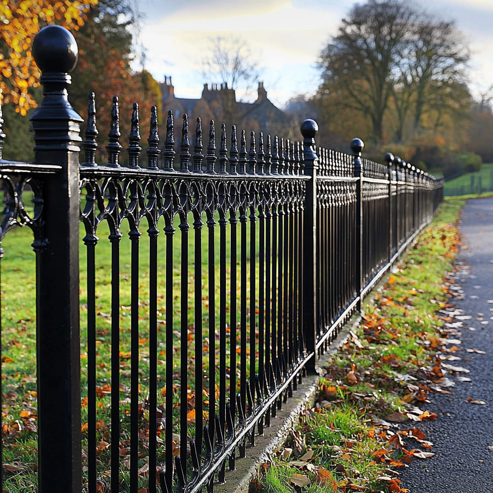 metal railings in sheffield park