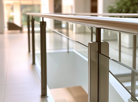 glass-balustrade-oak-handrail-small glass balustrade oak handrail small